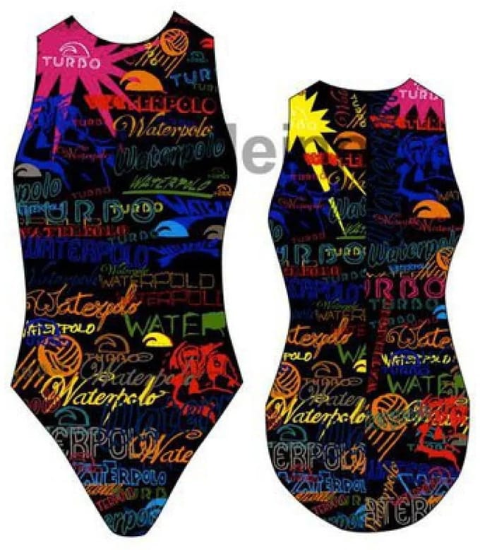 Turbo Writing Zwemkleding Veelkleurig 5XL Vrouw