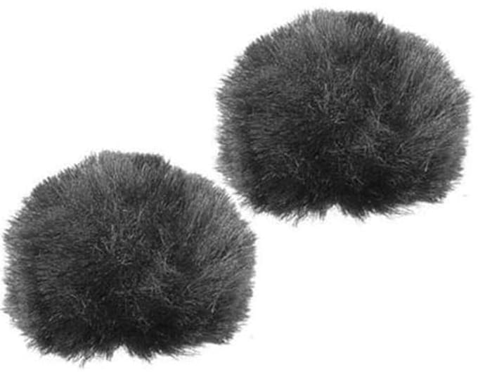 Windscherm voor Lavaliermicrofoons - Geluidsisolatie en Ruisonderdrukking (Pack van 2)