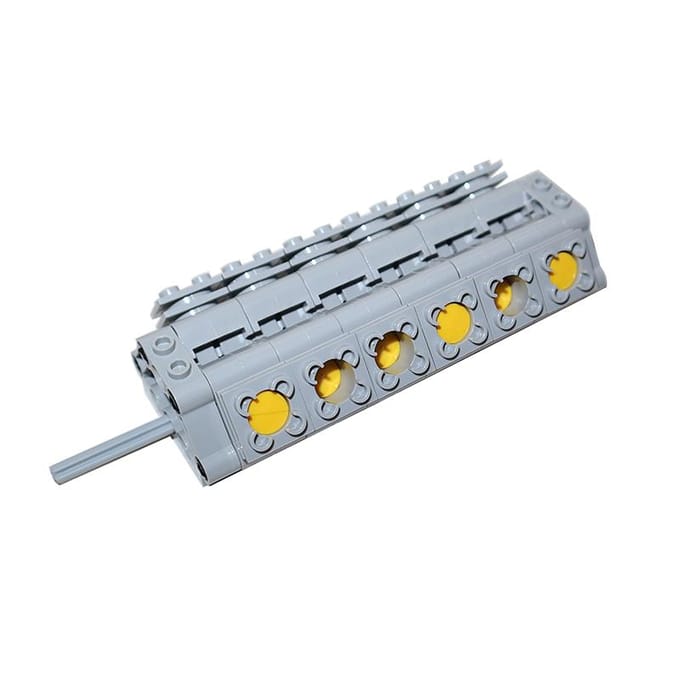 V2 V4 V6 V8 V10 V12 Technische Componenten Bouwstenen Bakstenen Motor Dynamische Zuiger Auto's Accessoires Educatief Speelgoed