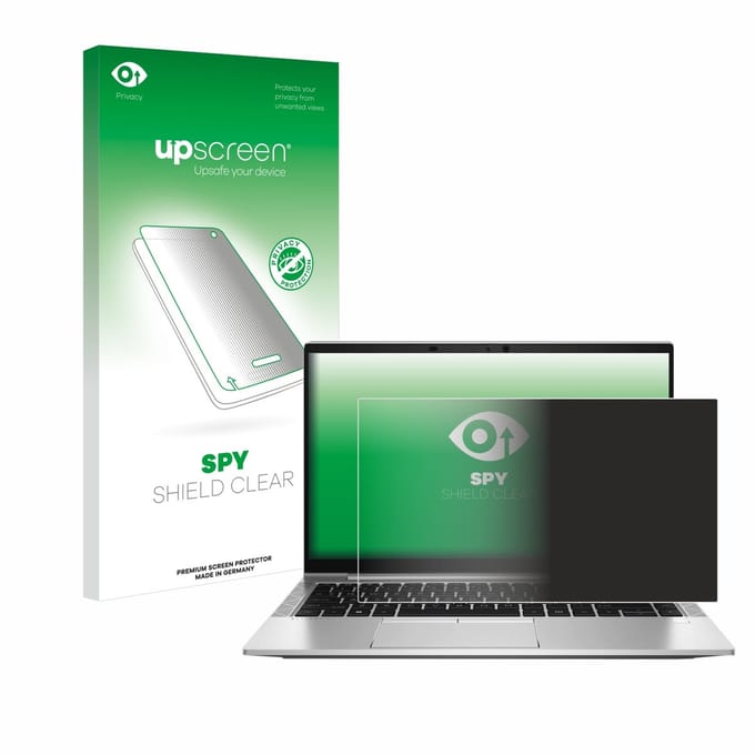 upscreen - privacy screenprotector voor HP EliteBook 845 G8 - Folie Beschermfolie Blauwlichtfilter