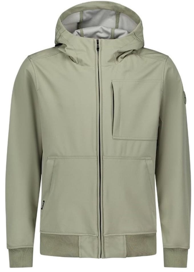 Hooded Javi Softshell Jas Heren Laurel Oak XXL