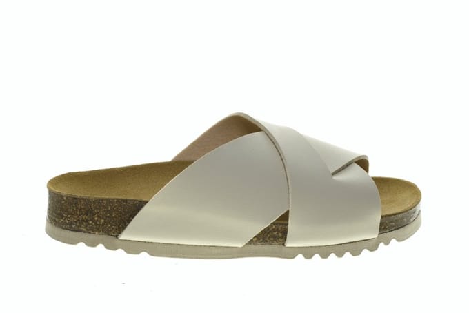 Scholl Vivan Ivory Kruisband Slipper maat 38