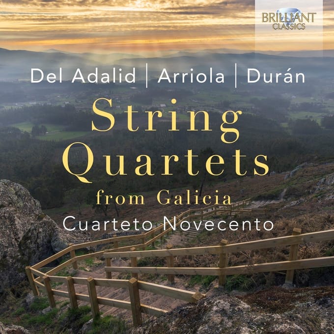 Cuarteto Novecento - String Quartets by Del Adalid, Arriola & Durán (CD)