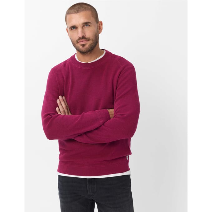 Brax Heren Trui  Style ROY magenta, roze, maat XS