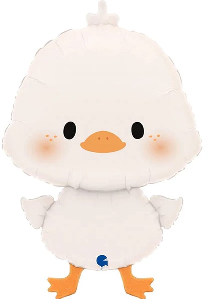 ballon kuiken eend ballon xl 63cm (flat) 25 inch / bulk
