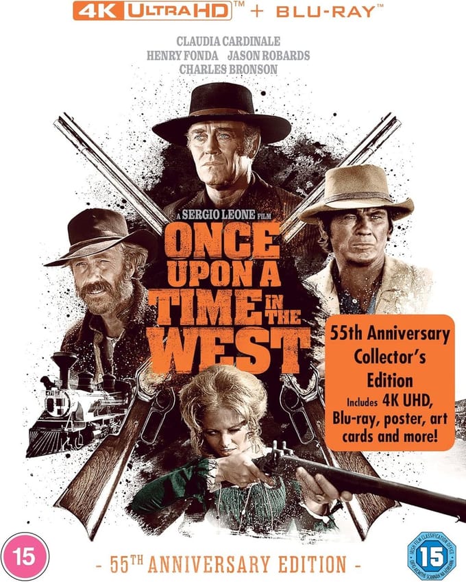 Once Upon a Time in the West 55th Anniversary 4K UHD Collector's Edition