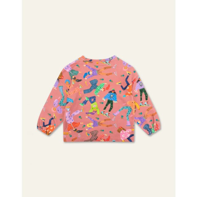 Oilily Heppy Sweater- maat104/4yr Roze Glo