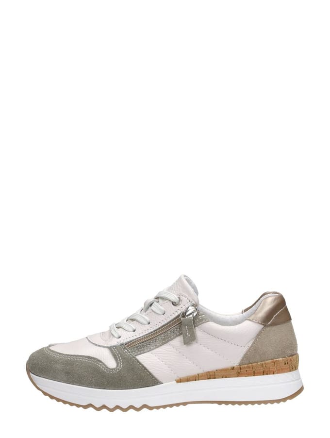SUB55 Comfort Collection Claire 25 Sneakers Laag - groen - Maat 37