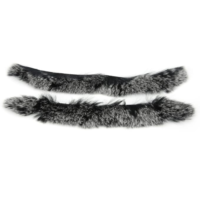 1 Paar Konijnenbont Boogpees Demping Zachte Demper Traditionele Boog Boogschietaccessoires