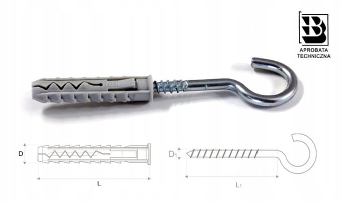 De Plafendhak Plafundhak 10 mm x 50 mm