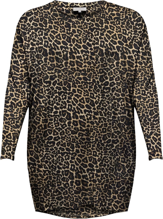 ONLY CARMAKOMA - CARCARMA AOP L/S LONG TOP JRS - Meisjes - Blouses