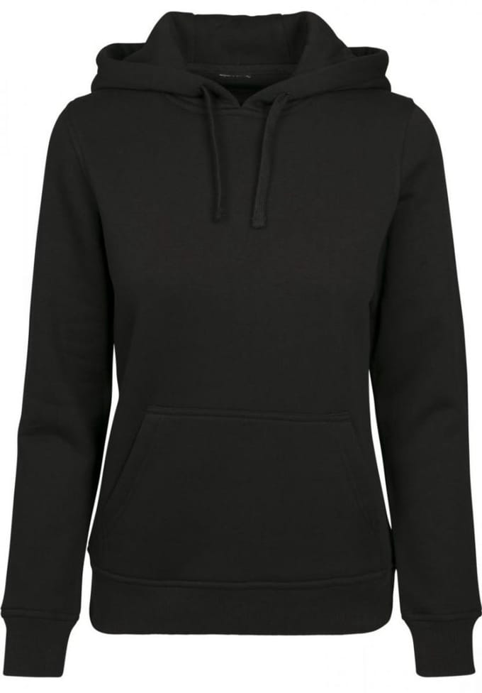 Build Your Brand - Merch Dames Hoodie - Black maat M
