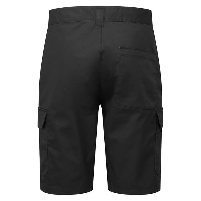 Premier Heren Werkbroek Cargo (Zwart)