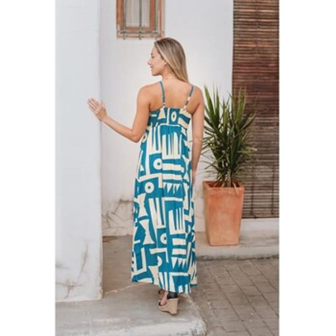 Lange Jurk Isla Bonita By Sigris Lange Midi-Jurk