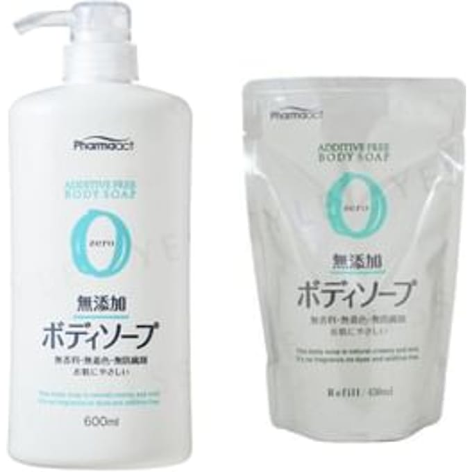 KUMANO COSME - Pharmaact Additive Free Body Soap 450ml Refill