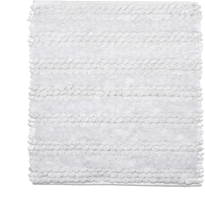 Heckettlane Badmat Roberto - Wit - 60x60 - Antislip - Wasbaar