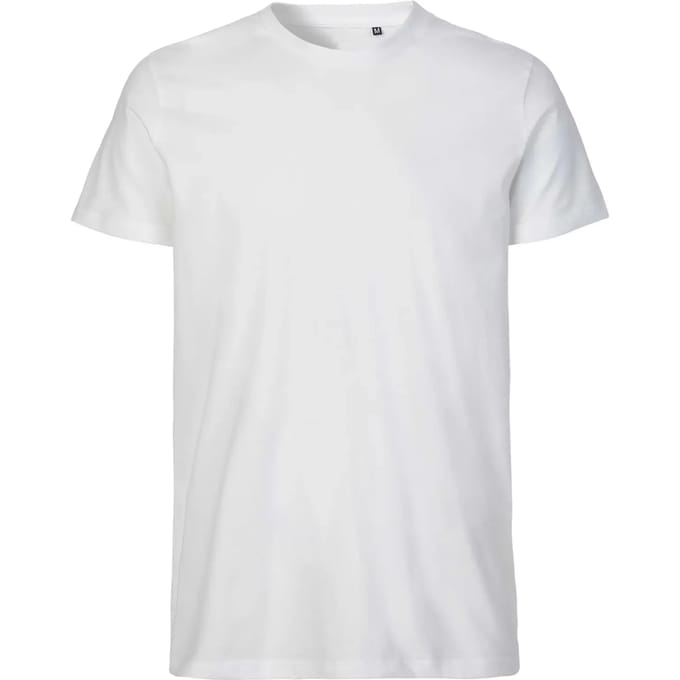 Neutral Unisex Tiger Cotton T-Shirt NET61001 - White - S