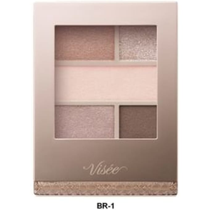 Kose - Visee W Mood Eyeshadow BR-1