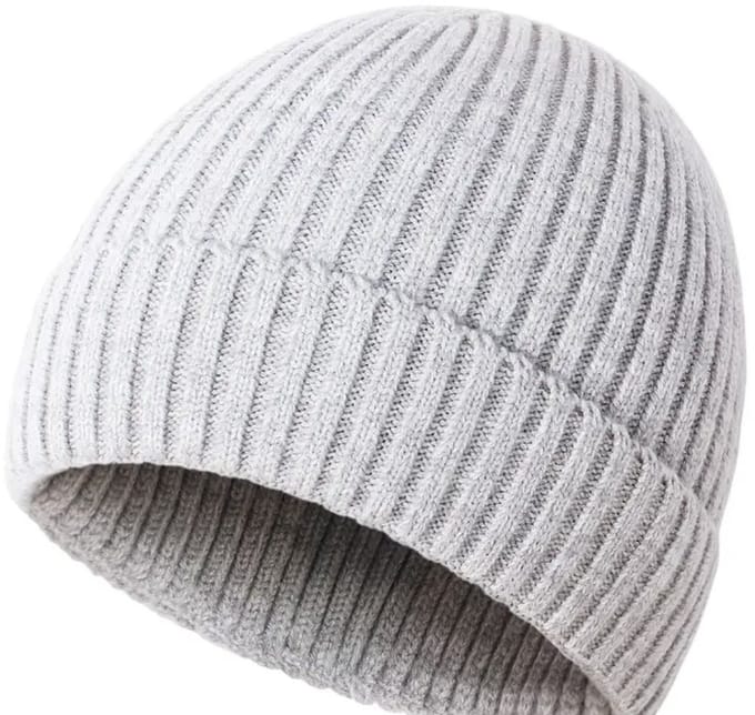 kinder winter muts grijs maat m (3-8) jaar