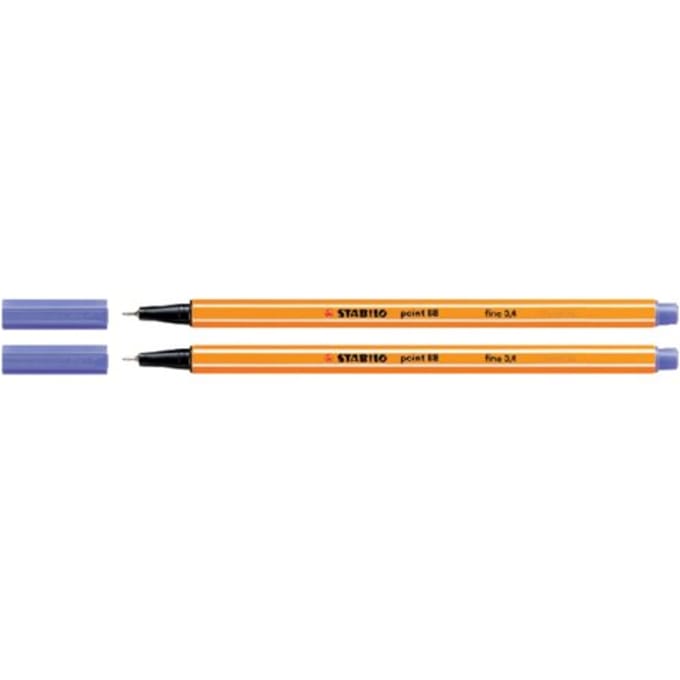 STABILO point 88 - Fineliner 0,4 mm - Licht lila - per stuk