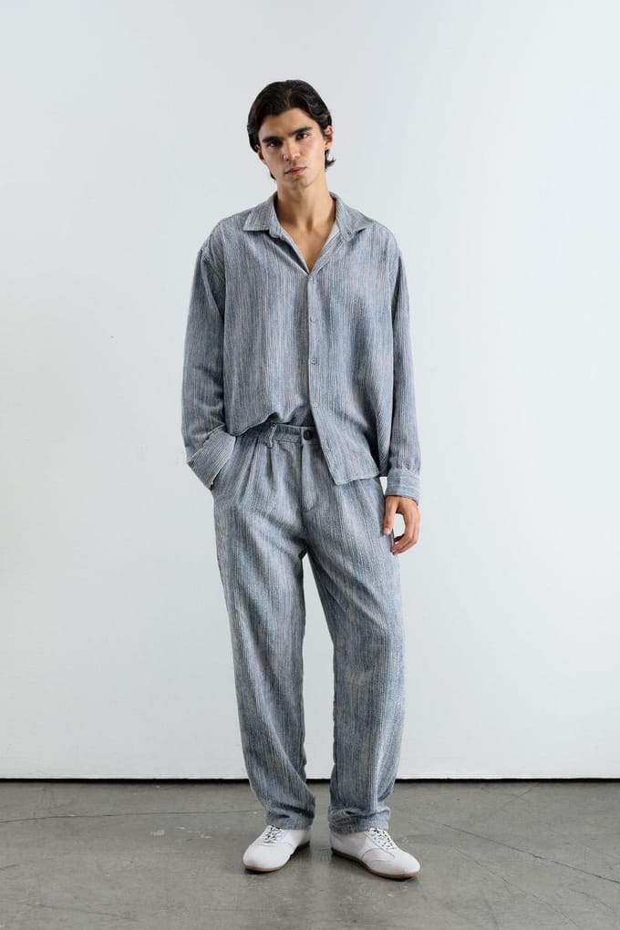 Oversized Velours Shirt