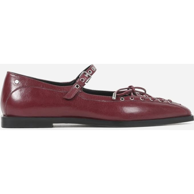 Bronx Laur-ynn Low Shoe Winter Oxblood Maat: 37 | Ballerina's Outlet | Dames