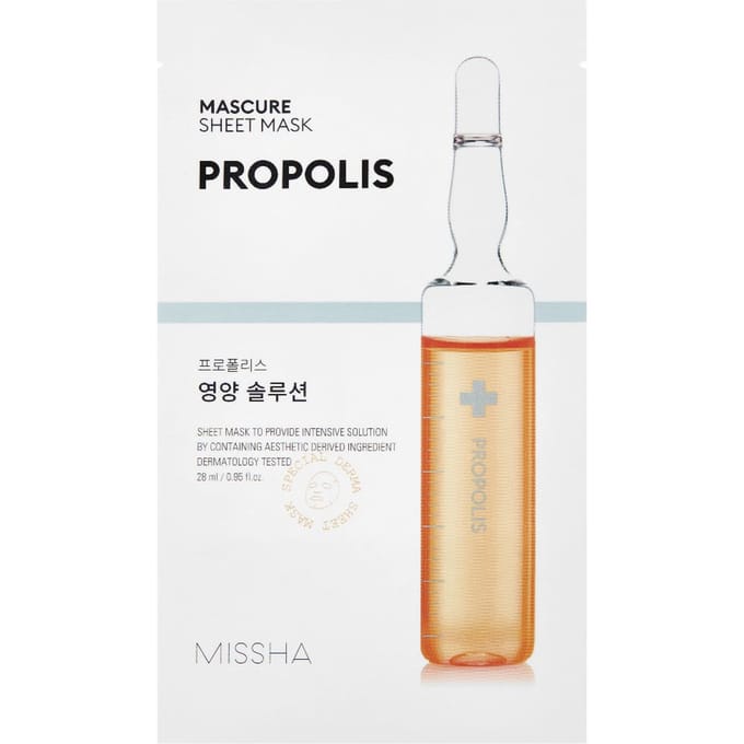 Missha Mascure Nutrition Solution Sheet Mask Propolis 28 ml