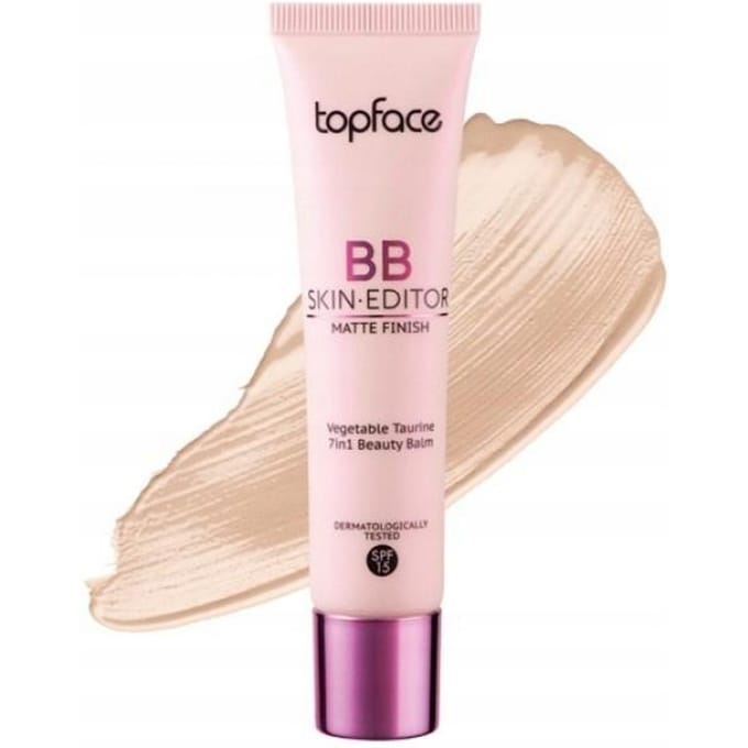 Topface - BB Skin Editor Finition Mate 001 Beige Clair Fond de Teint Visage
