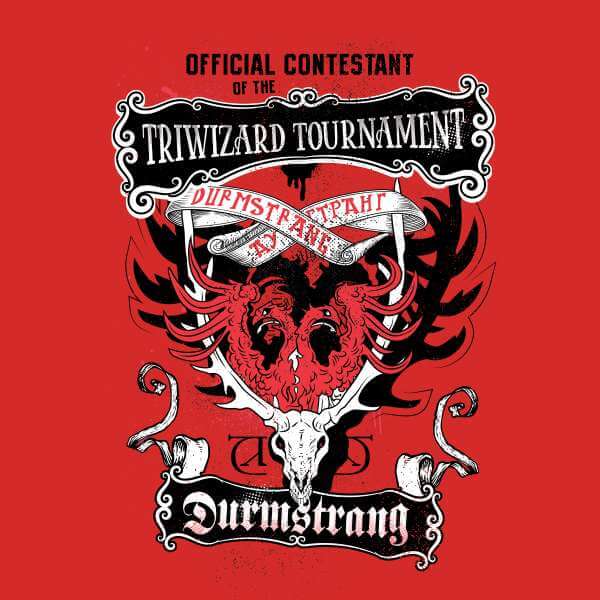 Harry Potter Triwizard Tournament Durmstrang trui - Rood - XL