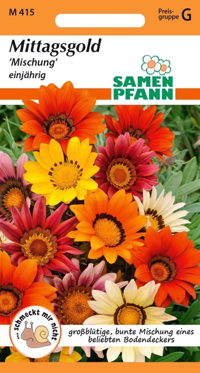 Midday Gold (Gazania), Mix - Bloemzaden
