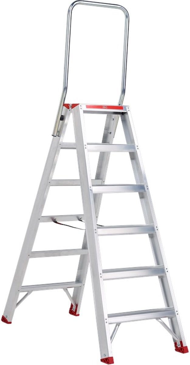 Altrex Sierra SDO 6 Trap - Dubbel - Aluminium - 2 x 6 treden - max. werkhoogte 3.40 m.