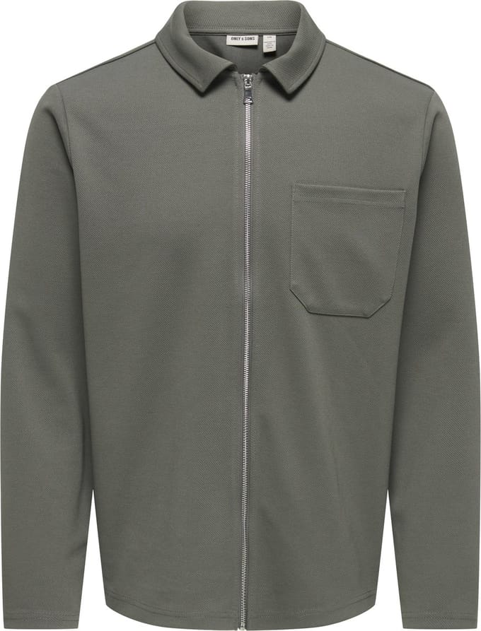 ONLY&SONS - ONSNEWKODYL REG ZIP SWEAT VD - Heren - Sweaters