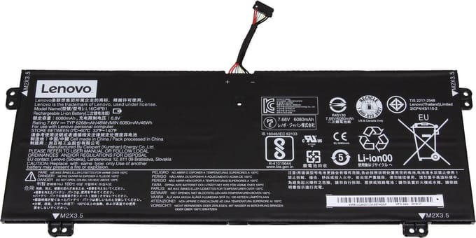 Lenovo L16M4PB1 Batterij - 48Wh