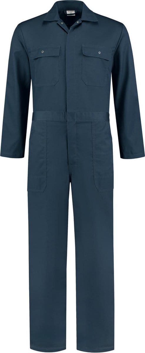 EM Workwear Overall pol/kat Navy - Maat 60