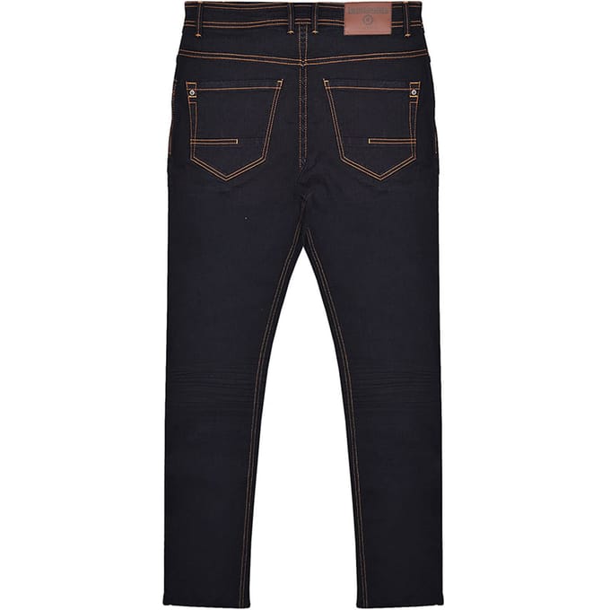 Lambretta Heren Stafford Slim Jeans (Zwart)