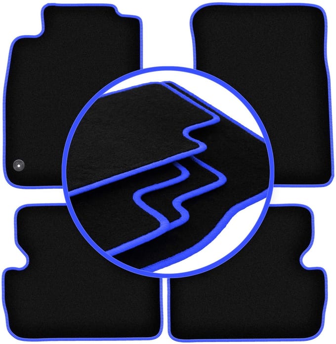 CARLUX-BLUE automatten voor: Lexus IS II sedan (2005-2013)
