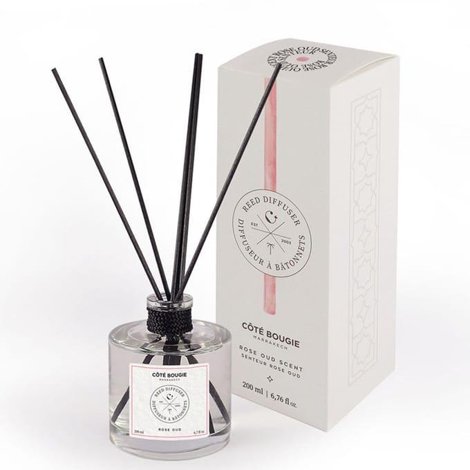 Côté Bougie geursticks Rose/Oud 500 ml