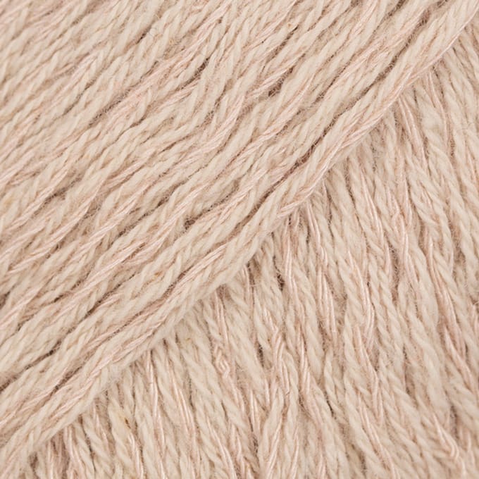 DROPS Belle Uni Colour - 24 zand - Katoen Garen