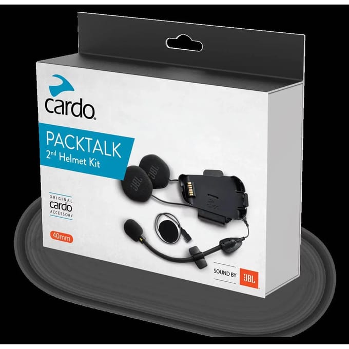 Bluetooth motorfiets intercom Cardo Packtalk JBL