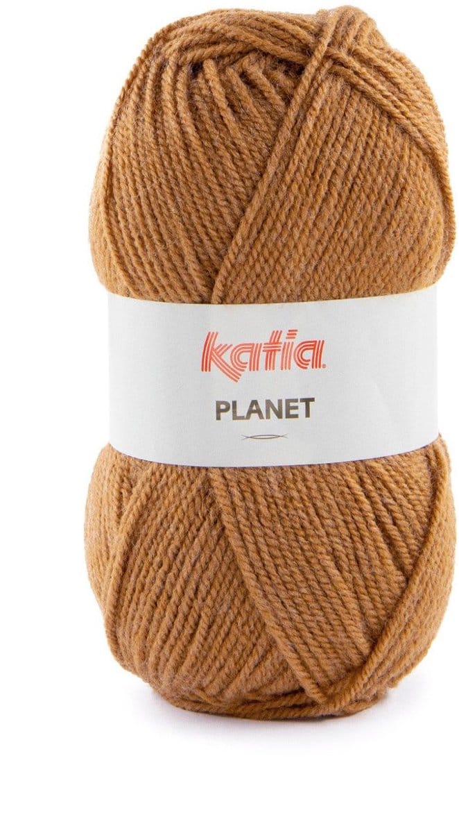 Katia Planet - 4018 hazelnootbruin - Acryl Garen