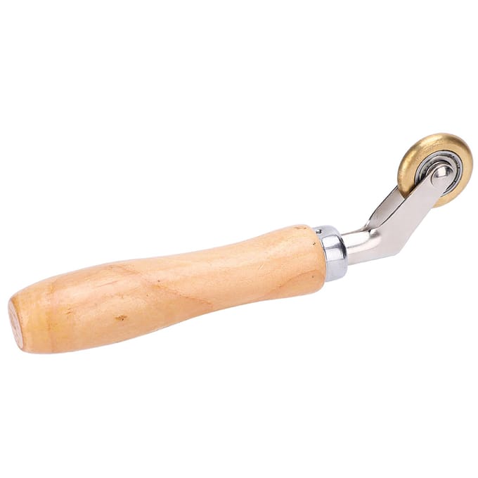 Lassen Handheld Roller Waterdicht Membraan Materiaal Hoeknaad Messing Perswiel beige