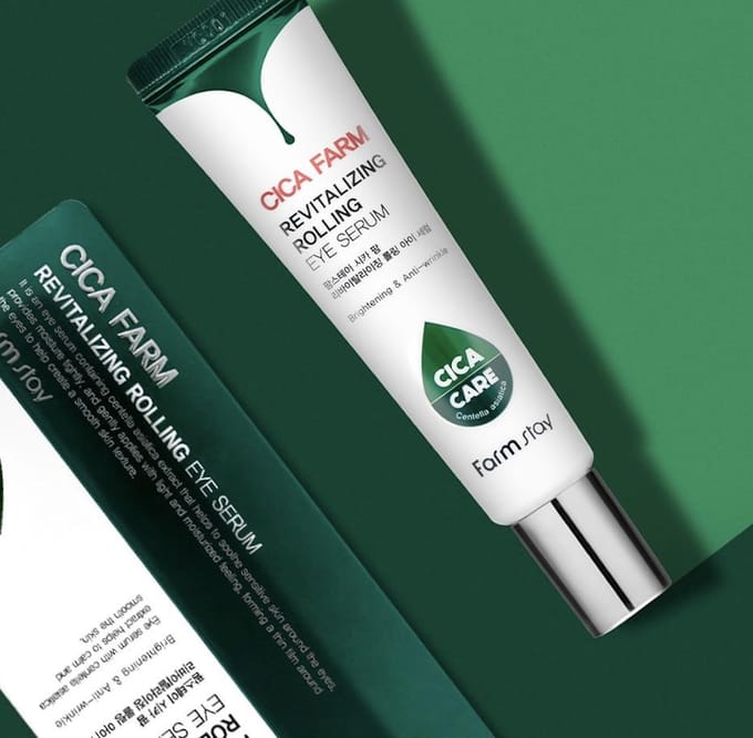 FARM STAY CICA FARM Revitaliserend Roll-on Oogserum 25ml white