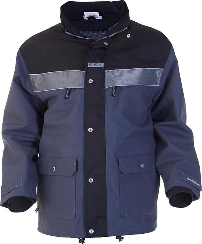 Hydrowear-Kiel Veiligheidskleding parka grijs/zwart 04026024P L