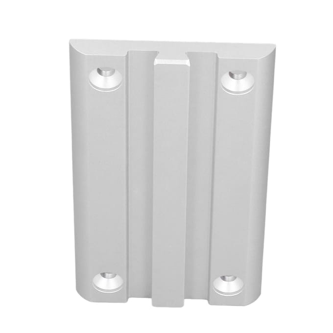 Afneembare Tafelpootbeugel Aluminiumlegering Draaibare Steun RV-Accessoires voor Caravan Camper white