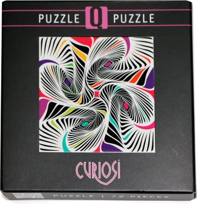 Curiosi Q-puzzel (moeilijke stukjes) - Shake 2 (72 stukjes)