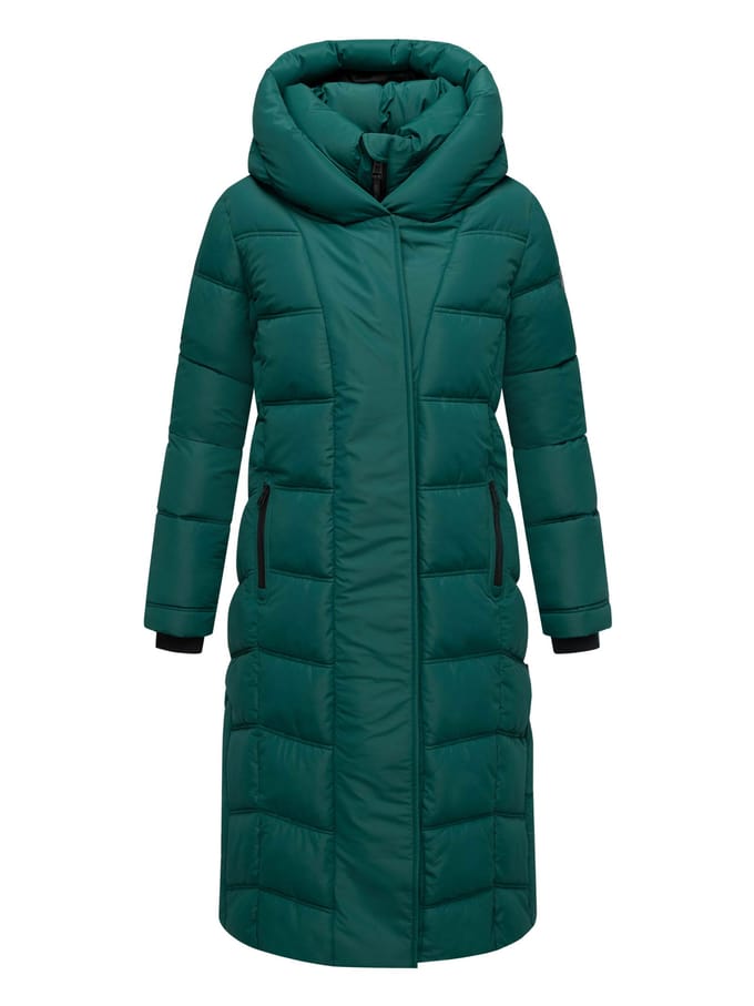 Navahoo dames gewatteerde mantel Engelsfeder XIV – warm, stijlvol & praktisch