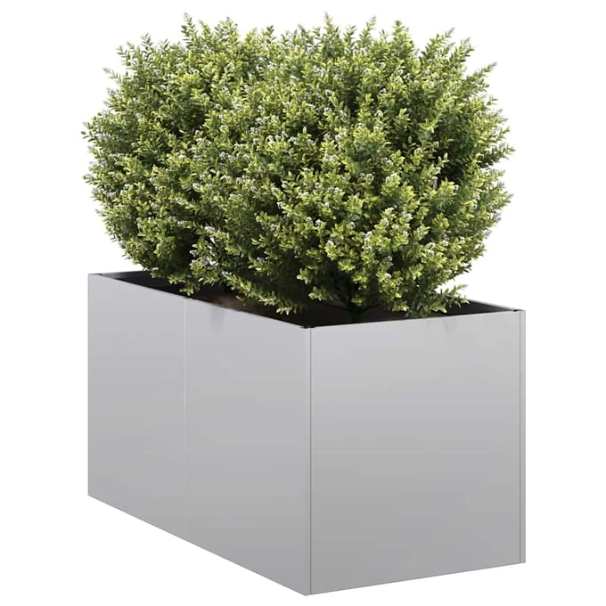 vidaXL - Plantenbak - 40x80x40 - cm - gegalvaniseerd - staal