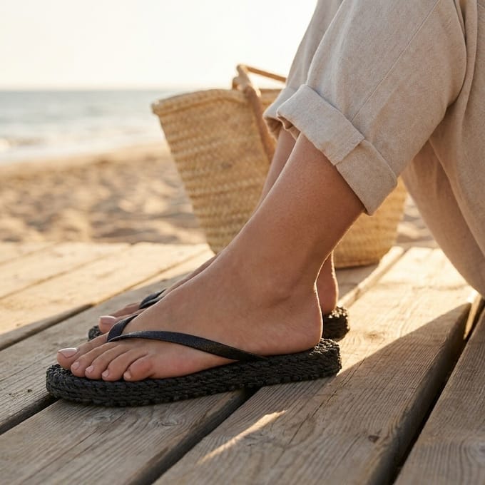 Slippers met glitters voor dames Ilse Jacobsen Hornbæk