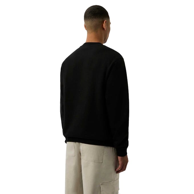 Patrick Mens Oscar Crew Neck Sweatshirt (Zwart)