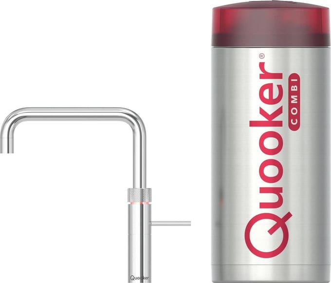 Quooker Fusion Square - Chroom - COMBI+ 2.2 Reservoir